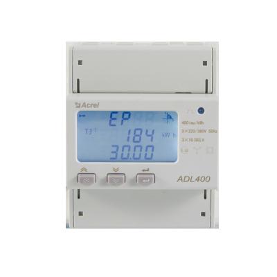 China 3 phase energy static electricity meter for EV slow charging pile with IEC ADL400-C for sale