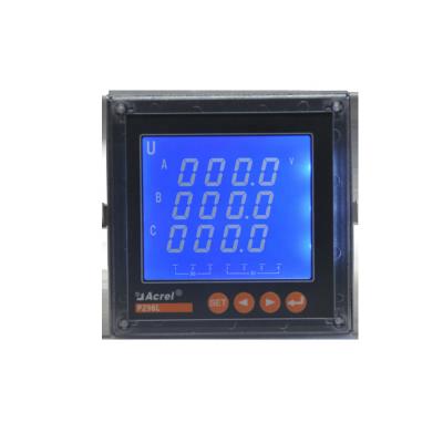 China Input 3X230/400V 1/5A Multifunctional 3 Phase Modbus AC Energy Meter With Digital CT 3 Phase Only 96*96mm for sale