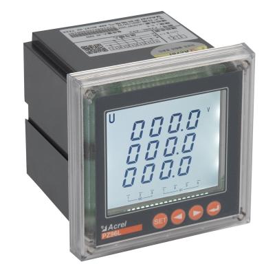 China PZ series AC measuring meter with RS-485 communication interface, Modbus protocol PZ96L-AV3 for sale