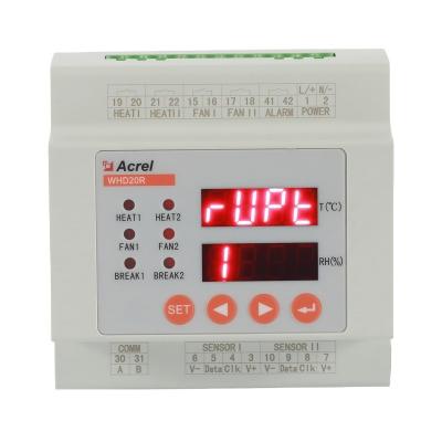 China 1 Channel Din Rail Temperature and Humidity Controller Meter with Sensor WHD20R-11 for sale