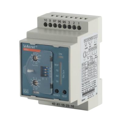 China Acrel Sealed Frequency AC50Hz Residual Current Relay Rated Voltage 400V ASJ10-LD1A for sale