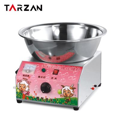 China High efficiency commercial cotton candy gas maker commercial floss stainless steel supplying machine for sale for sale