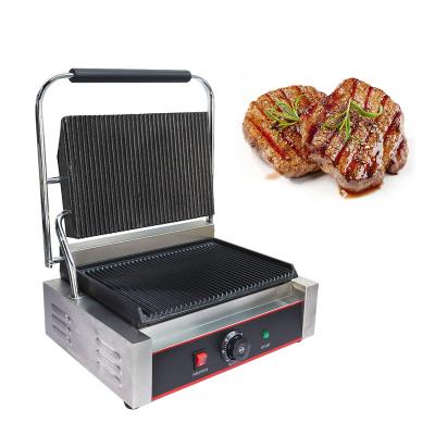 China Easily Cleaned Electric Panini Grill Commercial for sale