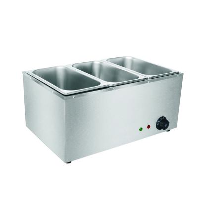 China Restaurant Hot Selling Bain Marie 2 Industrial Pot Food Warmer for sale