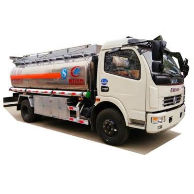 China Dongfeng aluminum 8000 liters fuel tank truck/aluminum fuel tank for truck/gallon fuel tank truck for sale