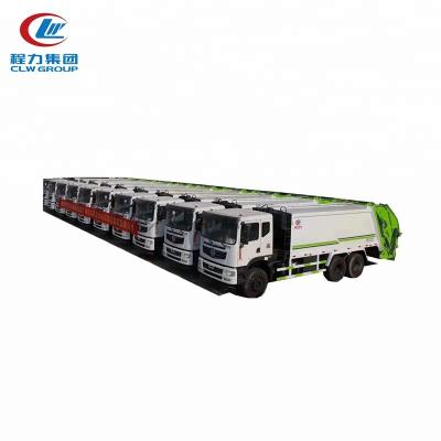 China Hotels factory direct sale 15m3 compactor garbage truck with cheap price 190HP garbage truck compactor for sale for sale