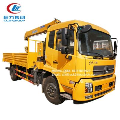 China TRUCK CRANE Dongfeng crane truck 5 tons/truck-mounted crane truck/truck crane for sale