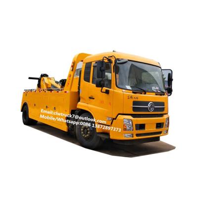 China DongFeng 4*2 wrecker tow trucks/16 ton accident rescue tow truck wrecker 6*4/8*4/4*2 for sale