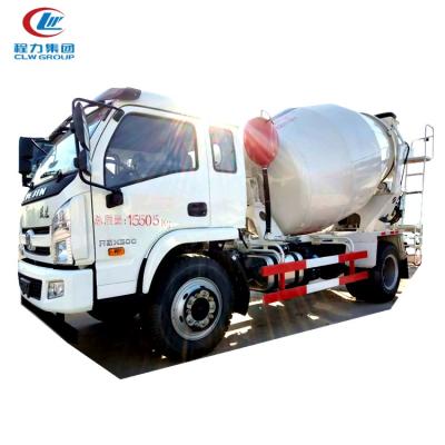 China Yuejin Concrete Mixer Truck/Truck Mounted Concrete Mixer Pump/Mixer Truck Model 9 Ton for sale