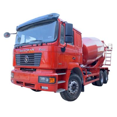 China Hotels Shacman 10 wheeler concrete mixer truck price/10 ton trucks mixer for sale for sale