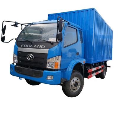 China FOTON 6 wheels 4X2 cargo box truck 10 tons delivery truck brand new van cargo 10 ton truck for sale 6195*2150*3020 (mm) for sale