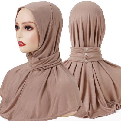 China Inner Hat Hijab Under The Hair Breathable Instant Scarf Wholesale Under Cap Cover Bottom Undercap Cover Cotton Hijab Cotton Tank Top Muslims Inner Hats for sale