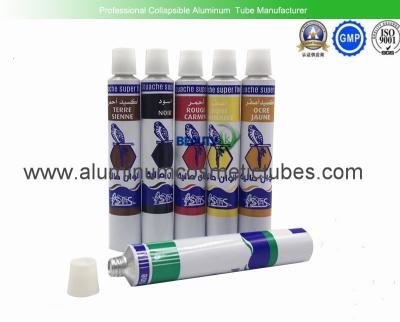 China FARBEN-Rohr-Aquarell-Stift-Pigment-Verpacken Eco freundliches Aluminiumkorrosionsbeständig zu verkaufen