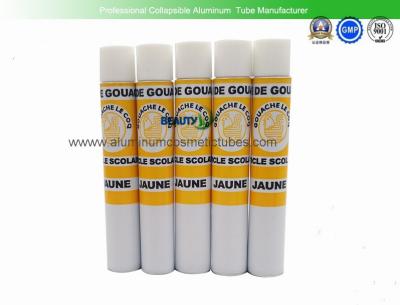 China Pigment der hoher Standard-Aluminiumfarben-Rohr-10ml, das 85mm Länge Eco freundlich verpackt zu verkaufen