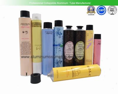 China Prenda impermeable cosmética plástica de la impresión de pantalla de seda de los tubos de la crema del tinte de pelo resistente a la corrosión en venta