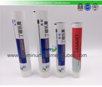 China 125ml pharmazeutische Aluminiumrohre, kundenspezifisches Logo-zusammenklappbare Aluminiumrohre zu verkaufen