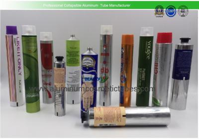 Chine Le tube de pâte dentifrice réutilisable en aluminium, 60ml 80ml vident le tube de soins de la peau de compression à vendre