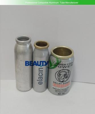 Chine Bouteilles en aluminium de recharge de boîte de jet d'aérosol en métal d'amende de jet vide de brume à vendre