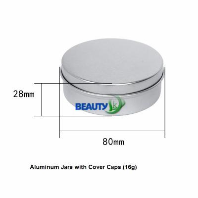 중국 80g 화장용 포장 얼굴 몸 배려 크림 빈 알루미늄 콘테이너 단지 판매용