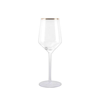 China Color runs can be customized custom traced red wine glass goblet luxury red wine glasses wholesale for sale