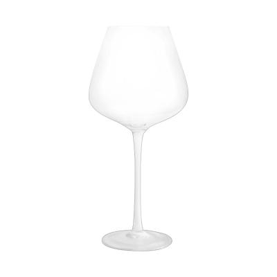 China Pure hand blown wine glass custom lead-free crystal glass can be customized wine glass assembly for sale