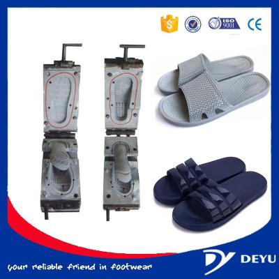 China PVC Sport Shoe Style Airblowing Sandal Making Mold for sale