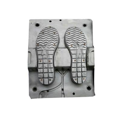 China PVC Sports Shoe Style TPR Vertical Static Shoe Airblowing Sole Mold For Main Group Machine for sale