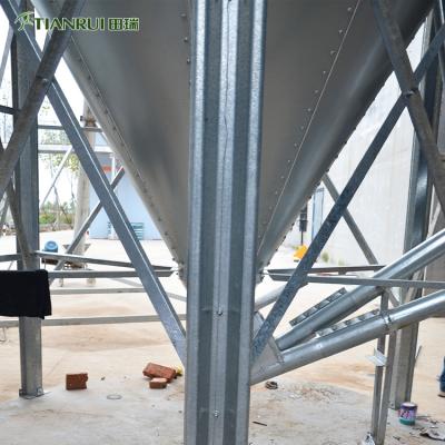 China Durable Grain Silos 3-33 Ton Galvanized Steel Assembled Silos for sale