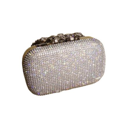 China Wholesale 2022 LUXURY beaded party evening purse clutch bag diamond inlaid fashion women's bag evening clutch bag for sale