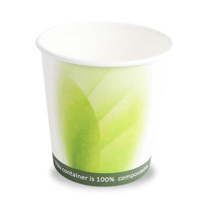 China Disposable Biodegradable Disposable Soup Bowl Wrapping Paper Hot Soup Container With Plastic Lids for sale