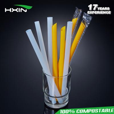 China Eco - Friendly Degradable Disposable Straws Paper Straws Non Plastic Straws for sale