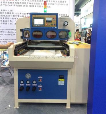 China Machinery Repair Shops JingYi 15KW High Frequency Welding And Cutting Machine For Shoe Upper Shoes RF Welding Machine for sale