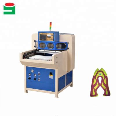 China Top Sports Shoes Vietnam Shoes Cover Hot Press And Cold Upper Shoes Molding Machine for sale