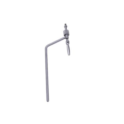 China Surgical Operation Stainless Steel Bracket Table Obstetric Accessories Shoulder Support Surgical Operation Leg Bracket Black Class II KY for sale