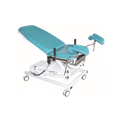 China OT Room Electric Hospital Clinic Chair Obstetric Gynecology Delivery Bed Examination Table Bed Gynecology Chair for sale