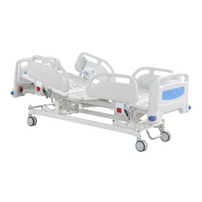 China Electric Bed Three Functions Hospital Room Hospital Bed Manufacturer Care Patient ICU Medical Bed for sale