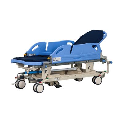 China Chinese Operating Room Transport Stretcher Hospital Two Functions Manual Patient Transfer PatientTrolley for sale