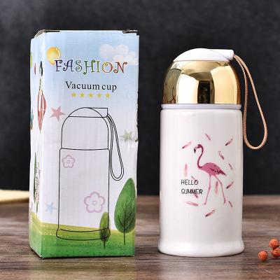 China Viable Wholesale Custom Ceramic Cartoon Animals High Temperature Resistance Mirror Vacuum Mug for sale