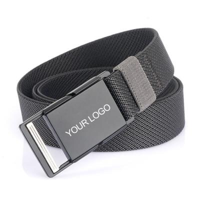 China Durable Ratchet Type Outdoor Nylon Magnetic Buckle Waist Police Belt For Men for sale