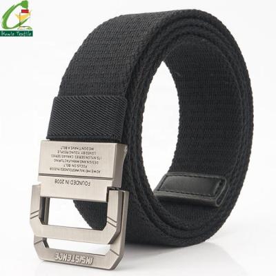 China Double D Buckle Breathable Zinc Alloy Tactical Battle Duty Belt for sale