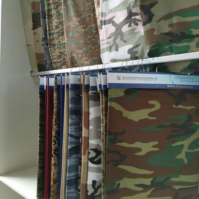 China 20%polyester 80%cotton cvc flame retardant greek military camouflage ripstop uniform fabric for sale