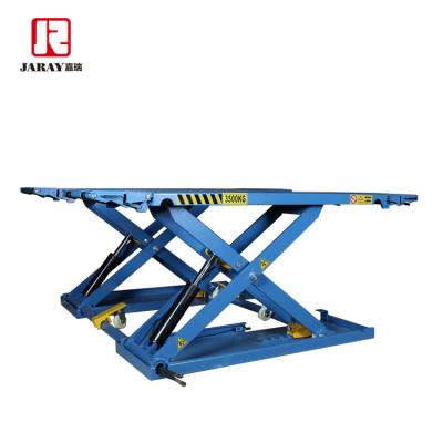 China Yingkou Jaray1.2m Height Scissor Lift 3.5T Movable Hydraulic Scissor Lift Bottom Lift for sale