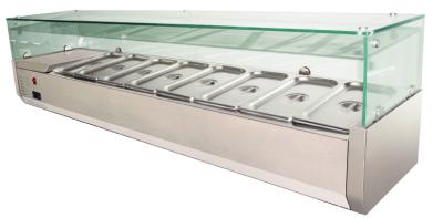 China Low Consumption Countertop Chilled Display Units 28L With Stainless Steel for sale