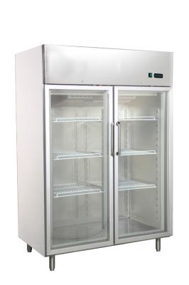 China Upright Glass Door Refrigerators for sale