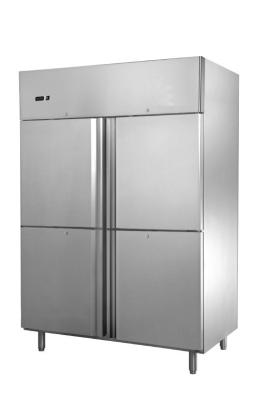 China 1200L Stainless Steel Upright Solid Door Refrigerator For Commercial for sale