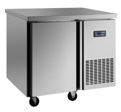 China _ Double Door 346l Commercial Undercounter Back Bar Refrigerator With Static Cooling zu verkaufen