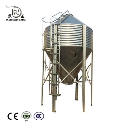 China High Quality Galvanized Building Material Stores Poultry Farm Feed Tower Silo Animal Feed Tower for sale