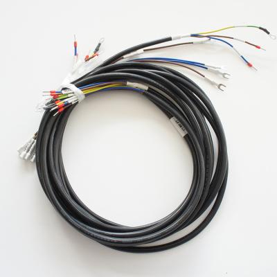 China Ring U Shaped Custom Wire Harness Terminal Cable Assembly For Computer Te koop