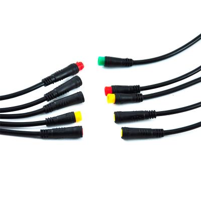 중국 Ip67 Automotive Waterproof Electrical Cable 5 Pin 0.5-6mm2 Wiring Gauge 판매용