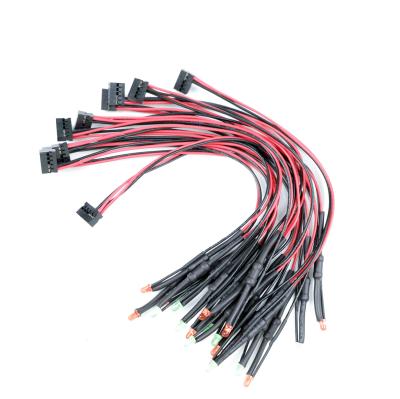 Китай JST 2.0 Connector Cable Assembly , Custom Molex Connector Assembly продается